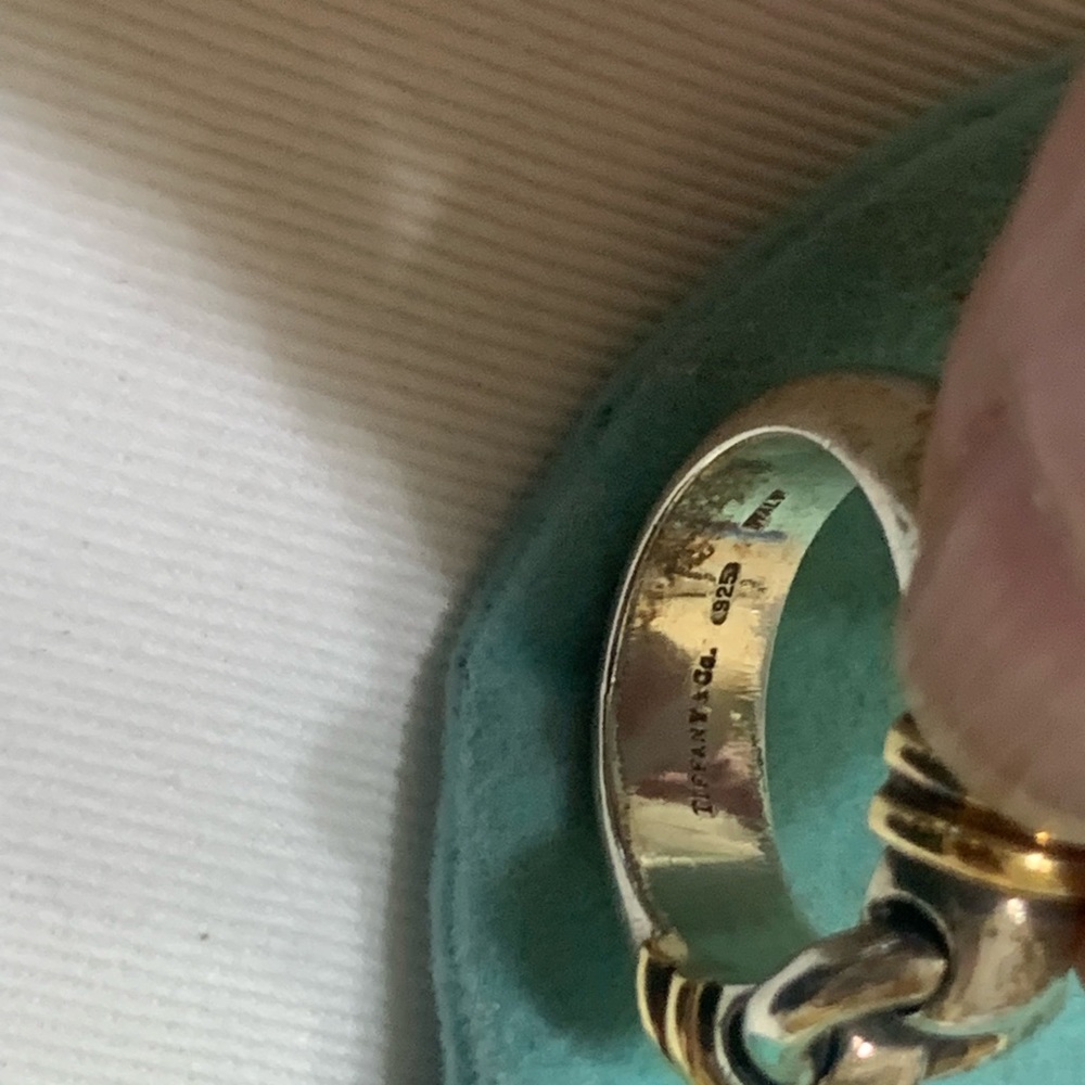 Tiffany & Co Bangle Bracelet and Ring - Picture 9 of 12